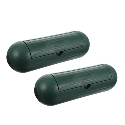 Yardenfun 2pcs Cord Retention Cover for Outdoor Electrical Cord Ac Extension Cover Junction Box