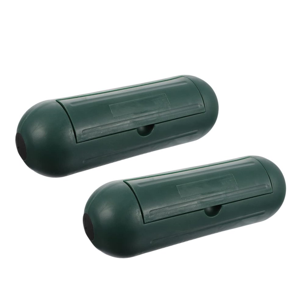 Yardenfun 2pcs Cord Retention Cover for Outdoor Electrical Cord Ac Extension Cover Junction Box
