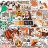 100Pcs Funny Coffee Stickers for Cups, Water Bottles & Scrapbook - Coffee Gifts, Party Decorations, Party Supplies - Gifts for Men & Women view 1