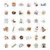 100Pcs Funny Coffee Stickers for Cups, Water Bottles & Scrapbook - Coffee Gifts, Party Decorations, Party Supplies - Gifts for Men & Women view 3