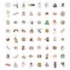 100Pcs Funny Coffee Stickers for Cups, Water Bottles & Scrapbook - Coffee Gifts, Party Decorations, Party Supplies - Gifts for Men & Women view 4