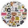 100Pcs Photography Stickers for Water Bottle and Laptop - Photography Party Supplies - Gifts for Photographer - Photo and Camera Stickers - Gift for Women & Men view 1