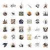 100Pcs Medieval Witch Stickers, Witchy Decals for Water Bottles - Goblincore, Magical, Dark Fantasy & Occult Stickers - Witch Party Decorations & Favors, Witchy Stuff & Gifts view 3
