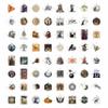 100Pcs Medieval Witch Stickers, Witchy Decals for Water Bottles - Goblincore, Magical, Dark Fantasy & Occult Stickers - Witch Party Decorations & Favors, Witchy Stuff & Gifts view 4