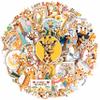 100Pcs Giraffe Stickers, Giraffe Party Decorations, Favors  Cute Animal Decals, Animal Stickers  Gift for Women & Men view 1