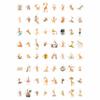 100Pcs Giraffe Stickers, Giraffe Party Decorations, Favors  Cute Animal Decals, Animal Stickers  Gift for Women & Men view 3