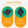 Angoily Msata Dual Ssd Converter Card for External Hard Drive Enclosure Supports Full Msata Ssd Easy Installation Compatible with Various Models view 2