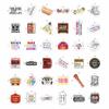 100Pcs Theatre Stickers for Laptop, Drama Stickers and Decals - Theatre Gifts - Drama Party Supplies - Gift for Women & Men view 3
