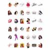 100Pcs Singer Stickers for Water Bottles - Singer Decals - Party Supplies - Gift for Women & Men view 3