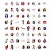 100Pcs Singer Stickers for Water Bottles - Singer Decals - Party Supplies - Gift for Women & Men view 4