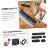 Angoily 5pcs Usb Wire Management Organizers Adhesive Cable Holders for Desk and Tabletop Cord Management and Compact Design for Use view 3