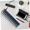 Angoily 5pcs Usb Wire Management Organizers Adhesive Cable Holders for Desk and Tabletop Cord Management and Compact Design for Use view 4