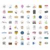 100Pcs Chemistry Stickers for Laptop, for Water Bottle - Funny Chemistry Gifts - Science Party Supplies & Decorations - Gift for Women & Men view 4