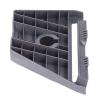 360 Degree Rotatable Pipe Adapter for Gen 3 Standard Dish - ABS & Stainless Steel Pole Mounting Adapter view 1