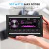 Pyle Double DIN Marine Bluetooth Receiver Stereo AM/FM/MP3/USB/AUX 12V Power Amplifier with 30 Preset Memory Stations, LCD Display, Remote Control, Black (6.3 x 7.1 x 3.9) view 4