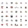 100Pcs Possum Stickers, Opossum Stickers - Possum Gifts - Opossum Party Decoration, Favors - Gift for Women & Men view 4