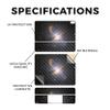 Carbon Fiber Skin Compatible with Apple Magic Keyboard for iPad Air 13-inch (M3) 2025 - Centaurus - Premium 3M Vinyl Protective Wrap Decal Cover - Easy to Apply | Crafted in The USA by MightySkins view 2