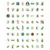 100Pcs Pickle Stickers for Water Bottle and Laptop - Pickle Party Supplies, Decorations - Food and Fun Stickers, Gifts for Women & Men view 3