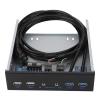 Acouto Multi Port USB 3.0 & USB 2.0 19-Pin HD Front Panel Extension view 1