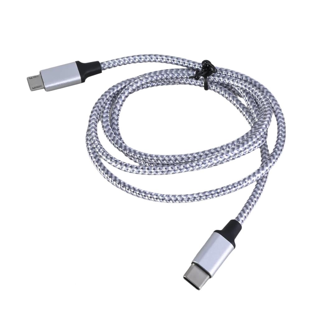 DRAGONRUN Nylon USB C to 5Pin USB Charging Cord for Efficient Charging and Data Transfer Across Multiple Devices Optional Length