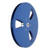 7 Inch Empty Reel for 1/4 Tape Players, Aluminum Alloy 3 Hole Design, Tape Recorder Replacement (Black) (Silver) (Gold) (Blue) view 3