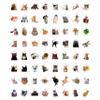 100Pcs Cat Meme Stickers, Funny Cat Sickers for Water Bottle - Pet Meme Party Decorations, Favors - Funny Decals - Gift for Women & Men view 3