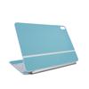 Carbon Fiber Skin Compatible with Apple Magic Keyboard for iPad Air 13-inch (M3) 2025 - Solid Baby Blue - Premium 3M Vinyl Protective Wrap Decal Cover - Easy to Apply | Made in The USA by MightySkins view 1