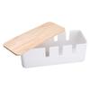 Power Cord Storage Box - Cable for Home and Office, Fits Most Power Strips view 2