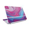 Carbon Fiber Skin Compatible with Apple Magic Keyboard for iPad Air 11-inch (M3) 2025 - Magenta Pour - Premium 3M Vinyl Protective Wrap Decal Cover - Easy to Apply | Crafted in The USA by MightySkins view 1