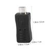ARTIBETTER Micro Male to Micro Female Adapter Converter for Mobile Phones Compact Micro Adapter for Data Sync and Charging for Smartphones and Tablets view 2