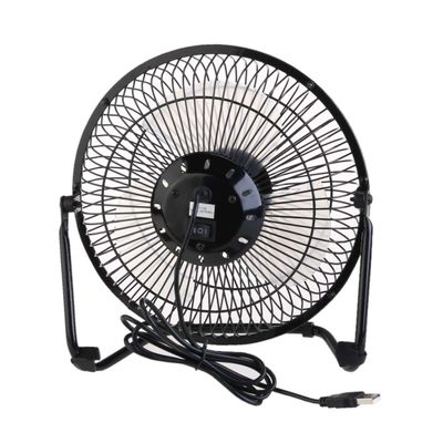 Angoily 8-inch Metal Mini Fan 2-mode Brushless Dc Fan for Laptop Notebook Desk -powered Mini Electric Cooling f