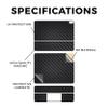 Carbon Fiber Skin Compatible with Apple Magic Keyboard for iPad Air 13-inch (M3) 2025 - Glamorous - Premium 3M Vinyl Protective Wrap Decal Cover - Easy to Apply | Crafted in The USA by MightySkins view 2