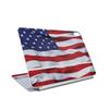Carbon Fiber Skin Compatible With Apple Magic Keyboard for iPad Air 13-inch (M3) 2025 - American Flag - Premium 3M Vinyl Protective Wrap Decal Cover - Easy To Apply | Crafted in the USA by MightySkins view 1