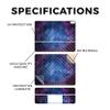 Carbon Fiber Skin Compatible with Apple Magic Keyboard for iPad Air 13-inch (M3) 2025 - Nebula - Premium 3M Vinyl Protective Wrap Decal Cover - Easy to Apply | Crafted in The USA by MightySkins view 2