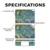 Carbon Fiber Skin Compatible with Apple Magic Keyboard for iPad Air 11-inch (M3) 2025 - Irises - Premium 3M Vinyl Protective Wrap Decal Cover - Easy to Apply | Crafted in The USA by MightySkins view 2