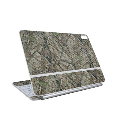 Carbon Fiber Skin Compatible with Apple Magic Keyboard for iPad Air 13-inch (M3) 2025 - HTC Fall - Premium 3M Vinyl Protective Wrap Decal Cover - Easy to Apply | Crafted in The USA by MightySkins