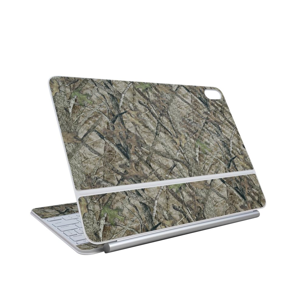 Carbon Fiber Skin Compatible with Apple Magic Keyboard for iPad Air 13-inch (M3) 2025 - HTC Fall - Premium 3M Vinyl Protective Wrap Decal Cover - Easy to Apply | Crafted in The USA by MightySkins