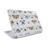 Carbon Fiber Skin Compatible with Apple Magic Keyboard for iPad Air 11-inch (M3) 2025 - Doodle Dogs - Premium 3M Vinyl Protective Wrap Decal Cover - Easy to Apply | Crafted in The USA by MightySkins view 1
