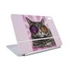 Carbon Fiber Skin Compatible with Apple Magic Keyboard for iPad Air 11-inch (M3) 2025 - Galaxy Cat - Premium 3M Vinyl Protective Wrap Decal Cover - Easy to Apply | Crafted in The USA by MightySkins view 1