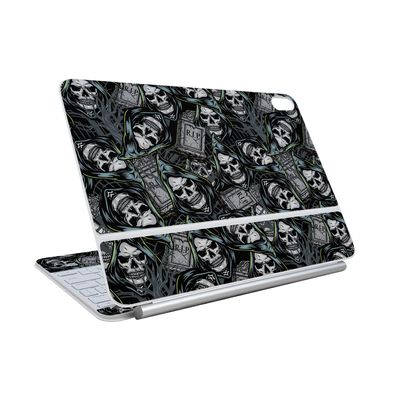 Skin Compatible with Apple Magic Keyboard for iPad Air 11-inch (M3) 2025 - Wall of Death - Premium 3M Vinyl Protective Wrap Decal Cover - Easy to Apply | Crafted in The USA by MightySkins