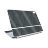 Glossy Glitter Skin Compatible with Apple Magic Keyboard for iPad Air 11-inch (M3) 2025 - Triangle Stripes - Premium 3M Vinyl Protective Wrap Decal Cover - Easy to Apply | Made in The USA view 1