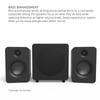 Kanto REN MB Bluetooth Powered Bookshelf Speakers - Matte Black Pair SP32PL 32" Fixed-Height Stands for Bookshelf Speakers - Black Pair (2024) view 4