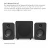 Kanto REN MB Bluetooth Powered Bookshelf Speakers - Matte Black Pair S6 Angled Desktop Speaker Stands for Large Speakers - Black Pair (2024) view 4