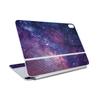 Carbon Fiber Skin Compatible with Apple Magic Keyboard for iPad Air 11-inch (M3) 2025 - Violet Stars - Premium 3M Vinyl Protective Wrap Decal Cover - Easy to Apply | Crafted in The USA by MightySkins view 1