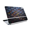 Carbon Fiber Skin Compatible with Apple Magic Keyboard for iPad Air 11-inch (M3) 2025 - Lava Hex - Premium 3M Vinyl Protective Wrap Decal Cover - Easy to Apply | Crafted in The USA by MightySkins view 1