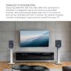 Kanto REN Blue Bluetooth Powered Bookshelf Speakers - Matte Blue Pair SP26PLW 26" Fixed-Height Stands for Bookshelf Speakers - White Pair (2024) view 4