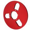 10 Inch Aluminum Alloy 3 Holes Open Reel Sound Tape Empty Takeup Reel for Optimized (Black) (Silver) (Blue) (Red) view 2