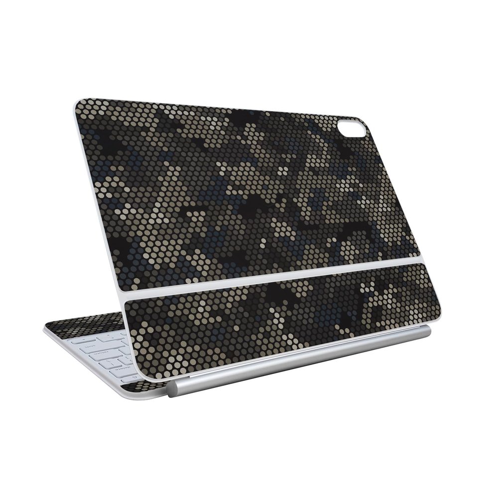 Skin Compatible with Apple Magic Keyboard for iPad Air 11-inch (M3) 2025 - Camo Dots - Premium 3M Vinyl Protective Wrap Decal Cover - Easy to Apply | Crafted in The USA by MightySkins