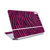 Carbon Fiber Skin Compatible with Apple Magic Keyboard for iPad Air 11-inch (M3) 2025 - Pink Zebra - Premium 3M Vinyl Protective Wrap Decal Cover - Easy to Apply | Crafted in The USA by MightySkins view 1