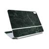 Carbon Fiber Skin Compatible with Apple Magic Keyboard for iPad Air 11-inch (M3) 2025 - Green Marble - Premium 3M Vinyl Protective Wrap Decal Cover - Easy to Apply | Crafted in The USA by MightySkins view 1